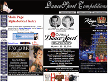 Tablet Screenshot of mid-atlanticdancesport.com